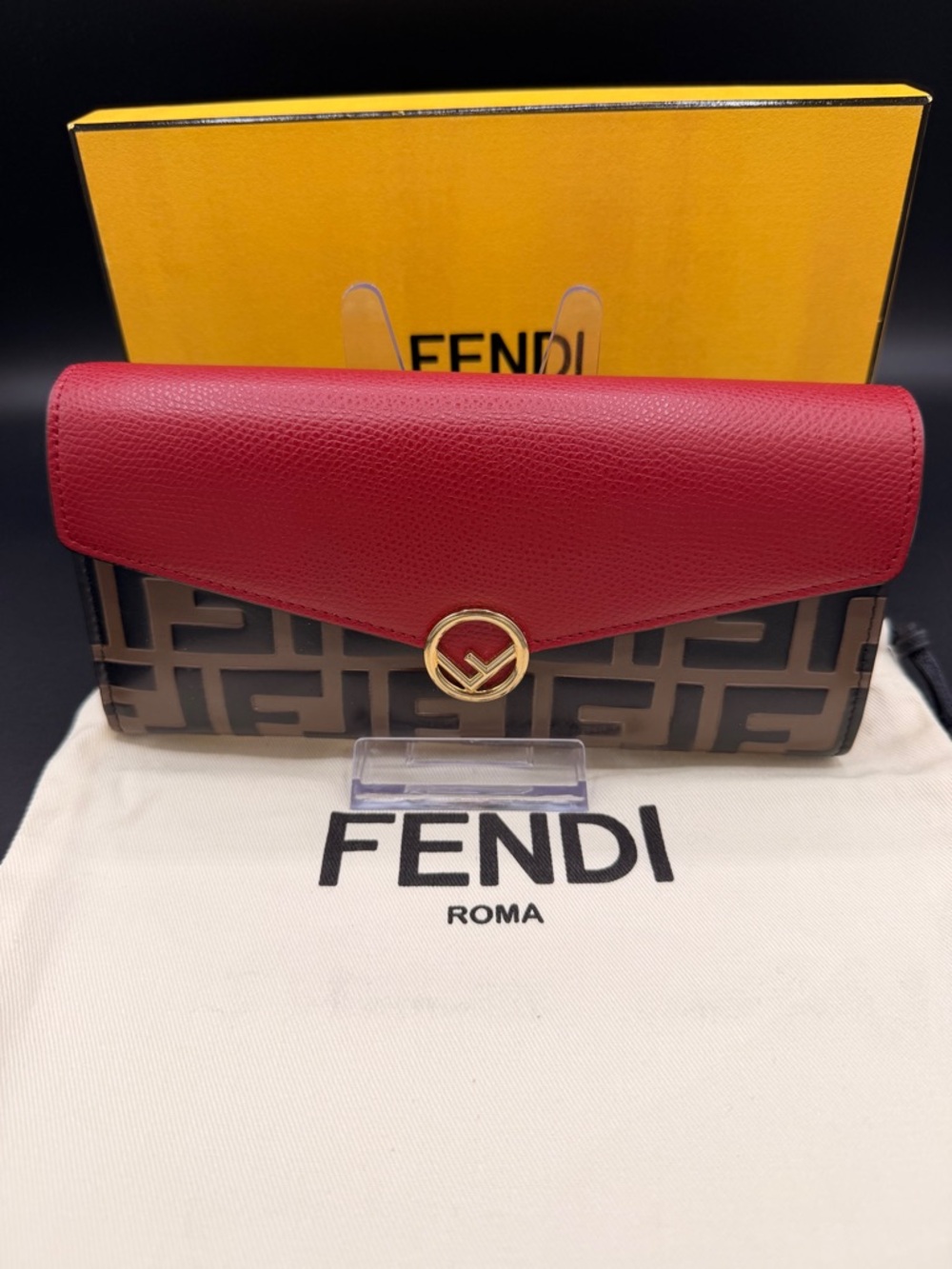 Fendi Vitello Cruise “F” Long Wallet – Full Inclusion - Picture 3 of 16
